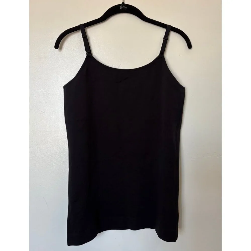 Shapermint | Black Essentials All Day Every Day Scoop Neck Cami | XL - Picture 13 of 13